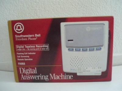 Southern Bell Digital Answering Machine =$15